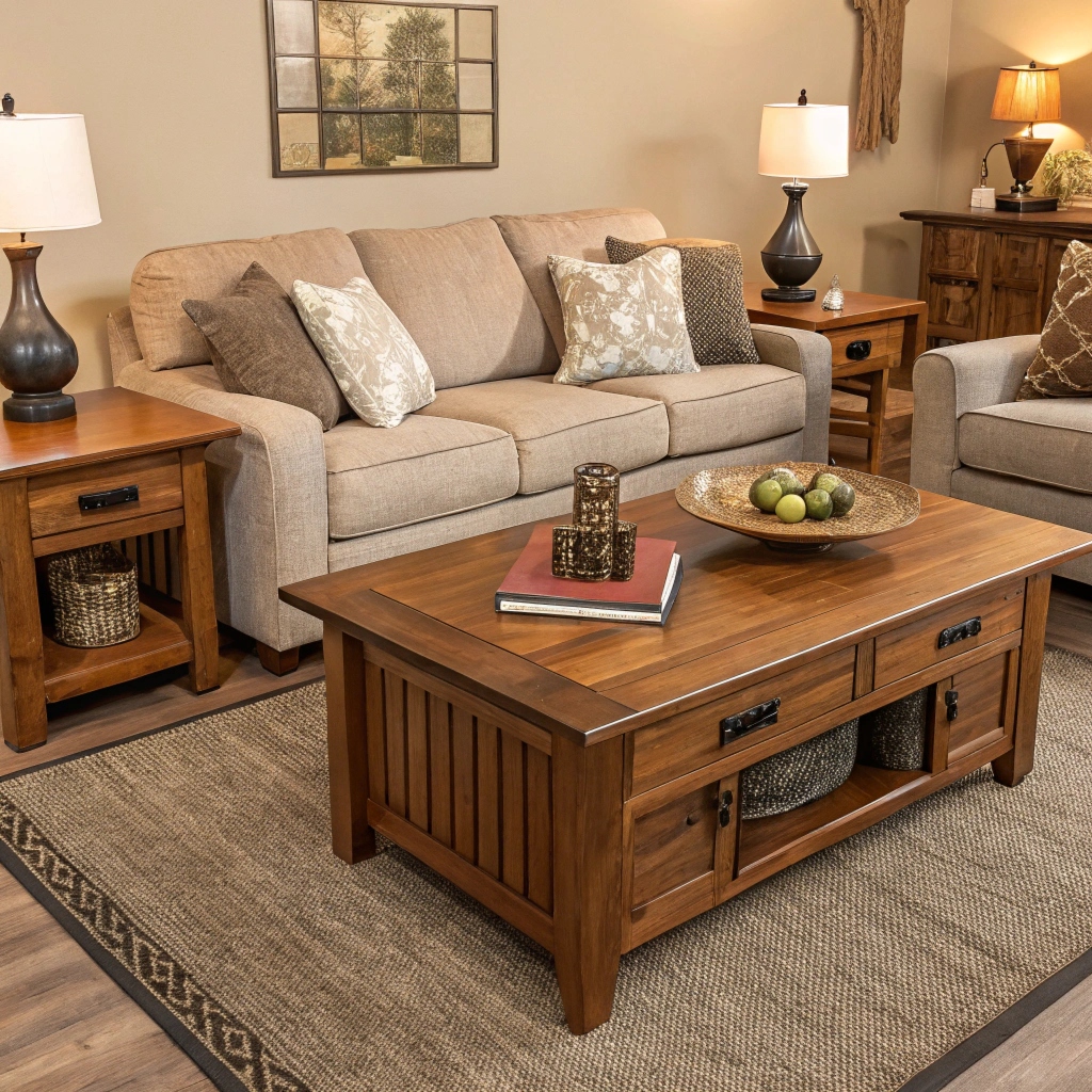 Applying natural finish to furniture